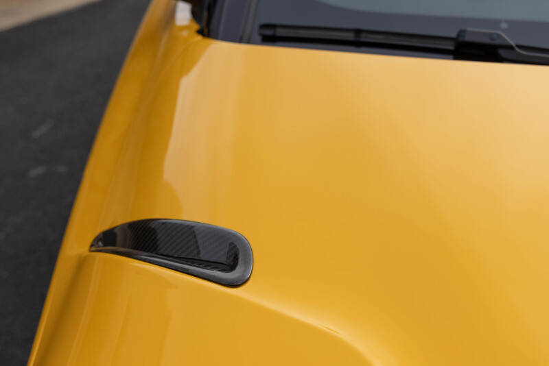 Toyota GR Supra Hood Vent Covers - Dinan - A90/A91 - Carbon Fiber - `20-`26