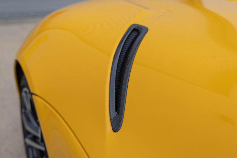 Toyota GR Supra Hood Vent Covers - Dinan - A90/A91 - Carbon Fiber - `20-`26
