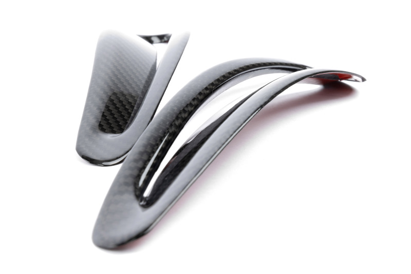 Toyota GR Supra Hood Vent Covers - Dinan - A90/A91 - Carbon Fiber - `20-`26