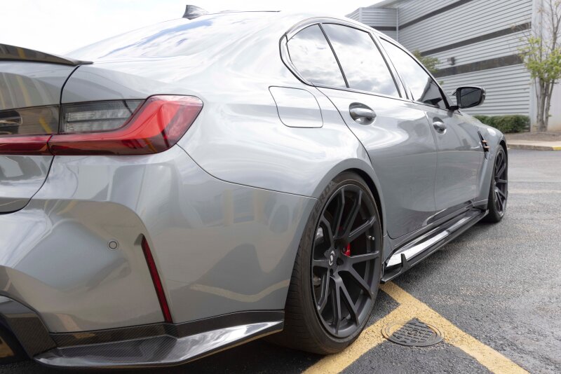 BMW M3 Side Skirts - Dinan - Carbon Fiber - Gloss - `21-`26