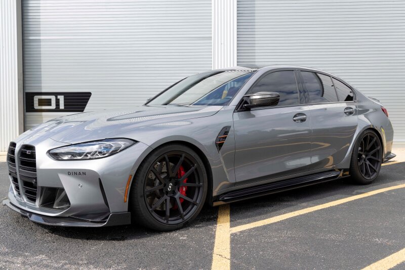 BMW M3 Side Skirts - Dinan - Carbon Fiber - Gloss - `21-`26