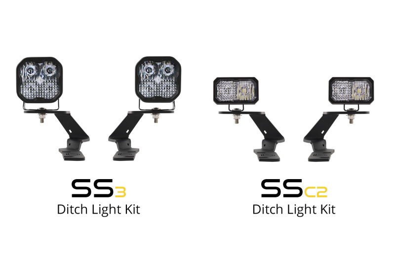 Ford Ranger Light Pod Ford Ranger LED Light Pods - Diode Dynamics - Stage Series Ditch Light ...