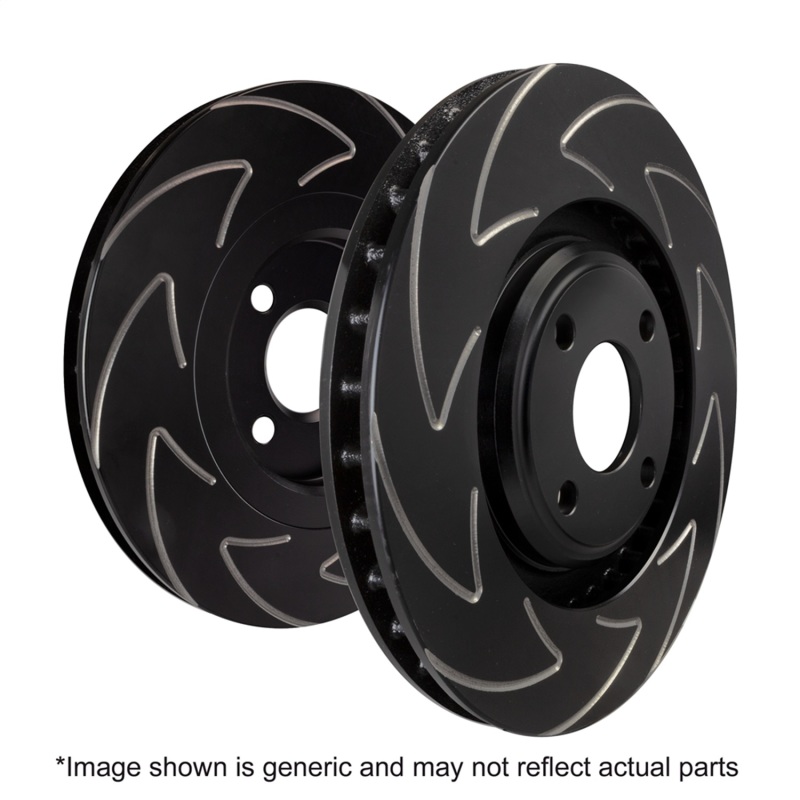 Honda Civic Type-R Brake Rotors (2) - Front - EBC - BSD Series Sport Rotor + Ultra Quiet V Slot Configuration - `17-`27