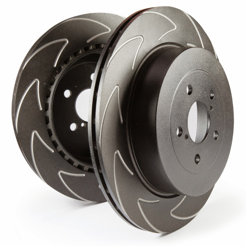 Mitsubishi Outlander Sport Brake Rotor (2) - Rear - EBC - BSD V Slotted Rotors - `13-`27