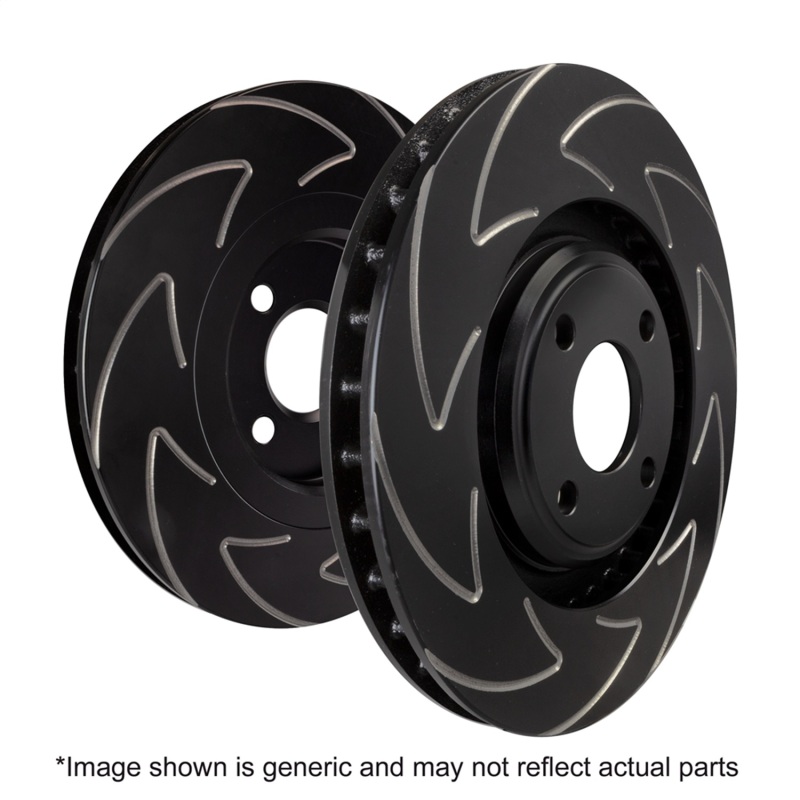 Ram 1500 Brake Rotors (2) - Rear - EBC - BSD Series Sport Rotor w/Ultra Quiet V Slot Configuration - `19-`27