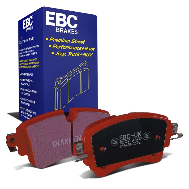 Audi A4 Allroad Quattro Brake Pads - Rear - EBC - Redstuff - `18-`27
