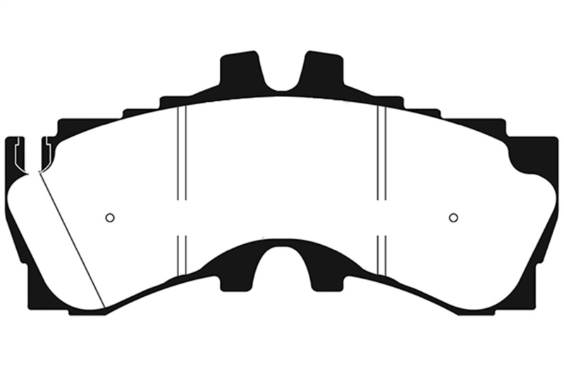 Lexus LC500 Brake Pads - Front - EBC - Redstuff - `18-`27