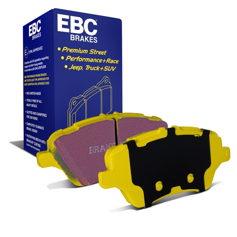 Ford Fiesta Brake Pads - Front - EBC - Yellowstuff - `13-`27