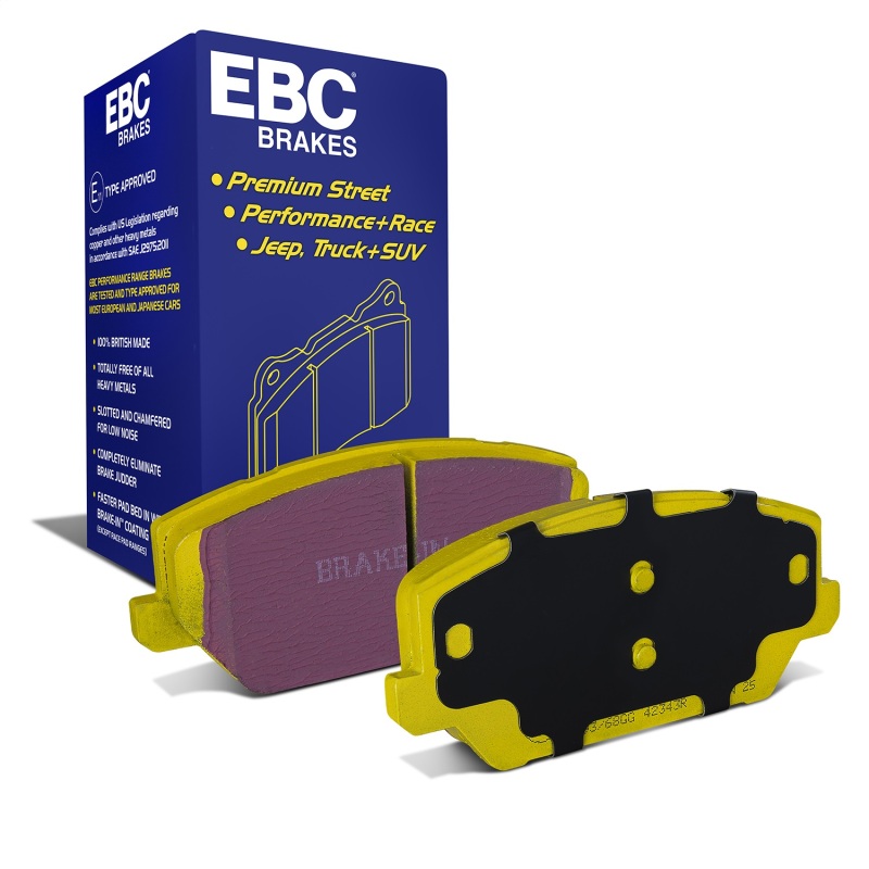 Hyundai Veloster N Brake Pads - Front - EBC - Yellowstuff - `19-`27