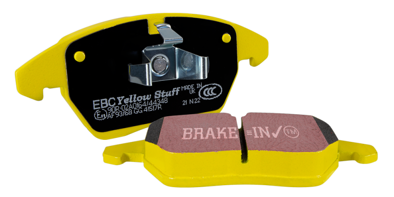 Toyota GR Yaris Brake Pads - Rear - EBC - Yellowstuff - `22-`27