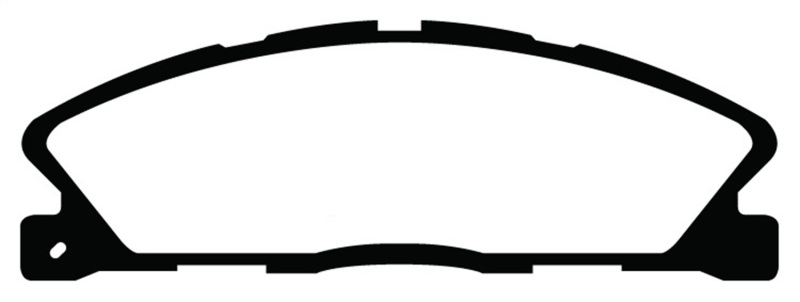Ford Taurus Brake Pads - Front - EBC - Yellowstuff - `13-`27