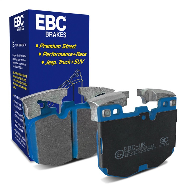BMW 3 Series Brake Pads - Front - EBC - Bluestuff NDX - `21-`27