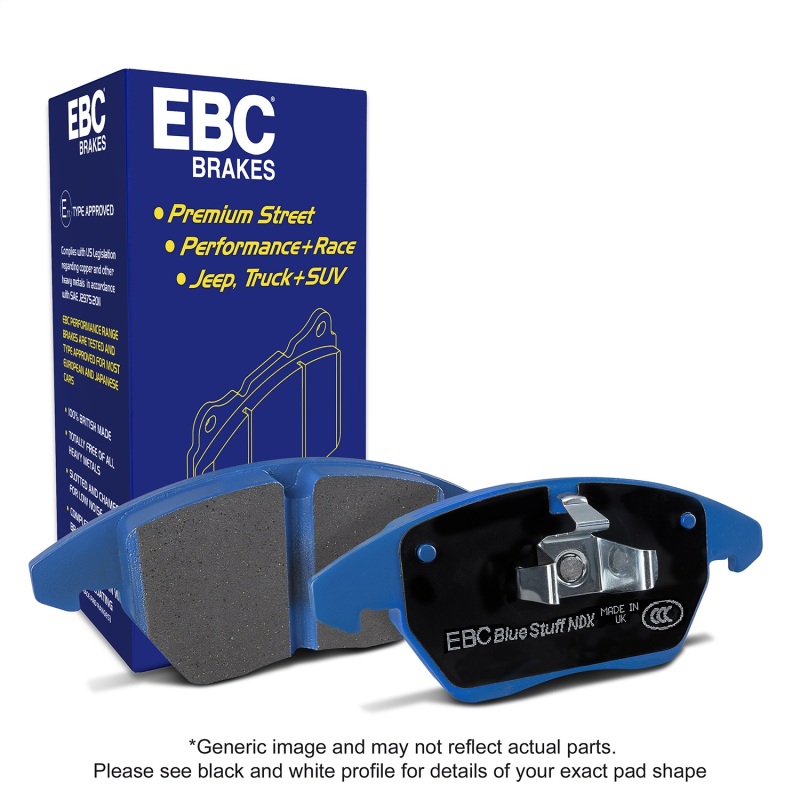 BMW M5 Brake Pads - Racing - Front - EBC - Bluestuff - `18-`27