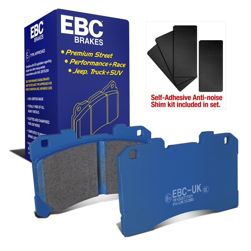 Toyota GR Corolla Brake Pads - Front - EBC - Bluestuff NDX - `23-`27