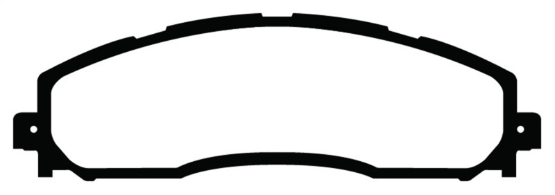 Ford F250 Brake Pads - Rear - EBC - Greenstuff - `13-`27
