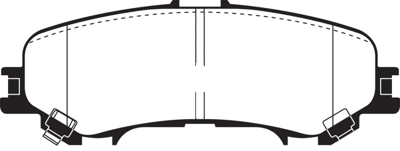 Nissan Titan Brake Pads - Rear - EBC - Greenstuff - `16-`27