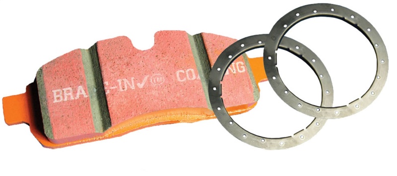 Ram 2500 Brake Pad Set - Rear - EBC - Extra Duty - `19-`27