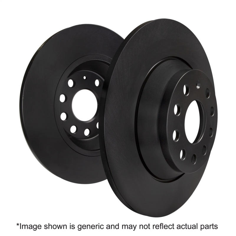 Honda Civic Coupe Brake Rotors (2) - Rear - EBC - Ultimax Slotted Rotors - `17-`27