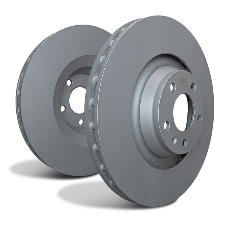 Ford Explorer Brake Rotors (2) - Front - EBC - Ultimax Slotted - `20-`27