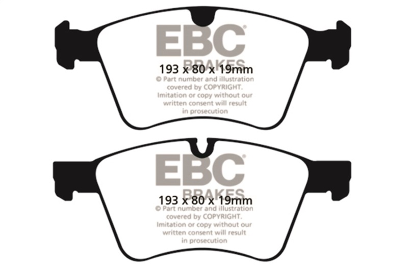 Mercedes-Benz GL320 Brake Pads - Front - EBC - Ultimax2 - `08-`10