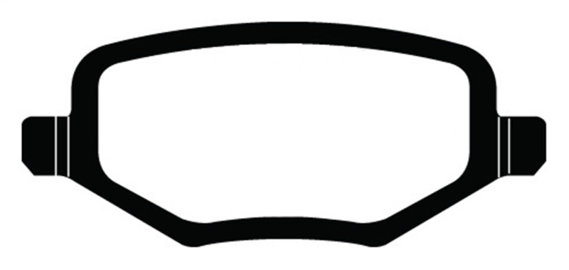 Chrysler Town & Country Brake Pads - Rear - EBC - Ultimax2 - `12-`27