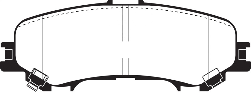 Nissan Titan Brake Pads - Rear - EBC - Ultimax2 - `16-`27