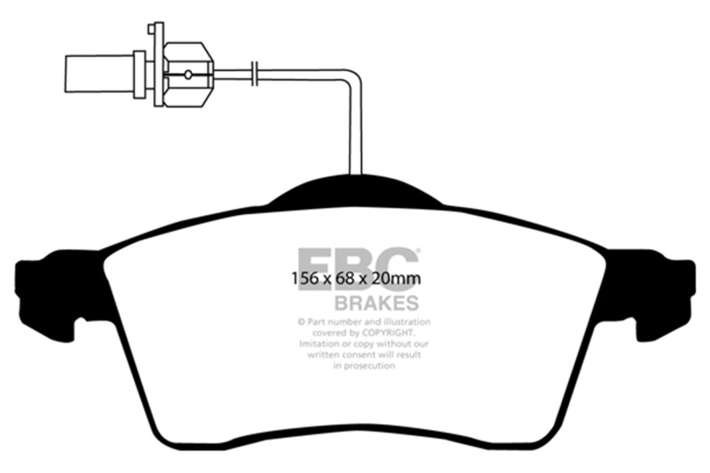 Volkswagen Eurovan Brake Pads - Front - EBC - Ultimax2 - 2000