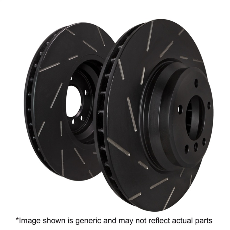 Nissan Titan Brake Rotors (2) - Rear - EBC - USR Series Sport Slotted - `16-`27