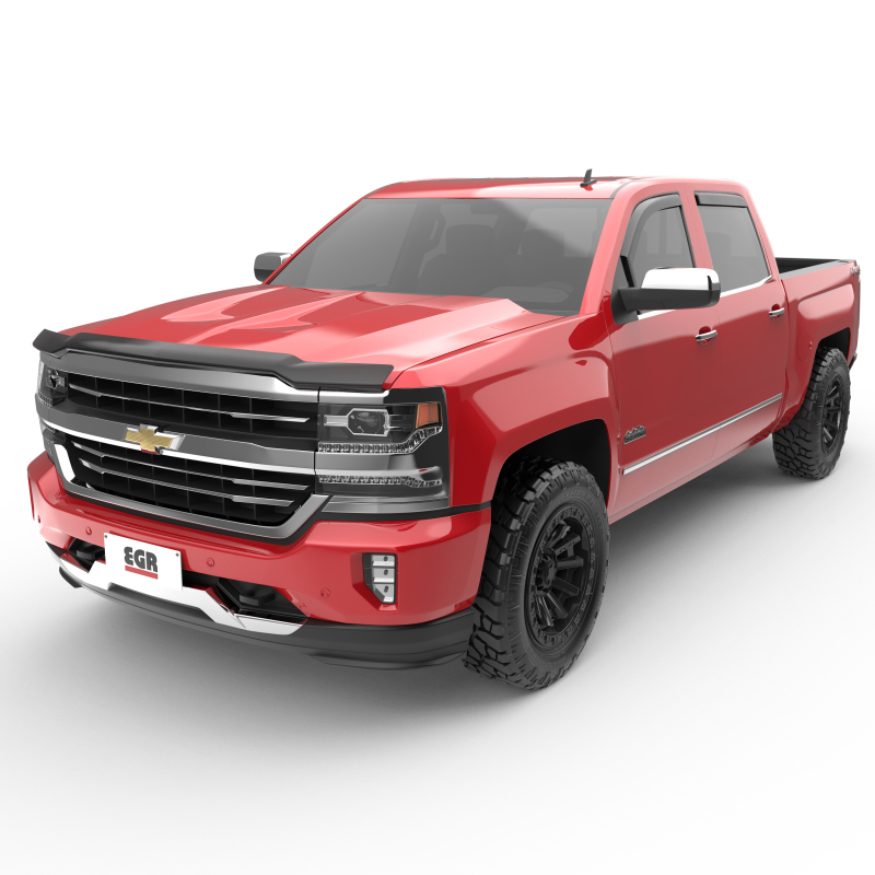 Chevrolet Silverado 1500 Hood Guard - EGR - Superguard - Dark Smoke - `16-`19