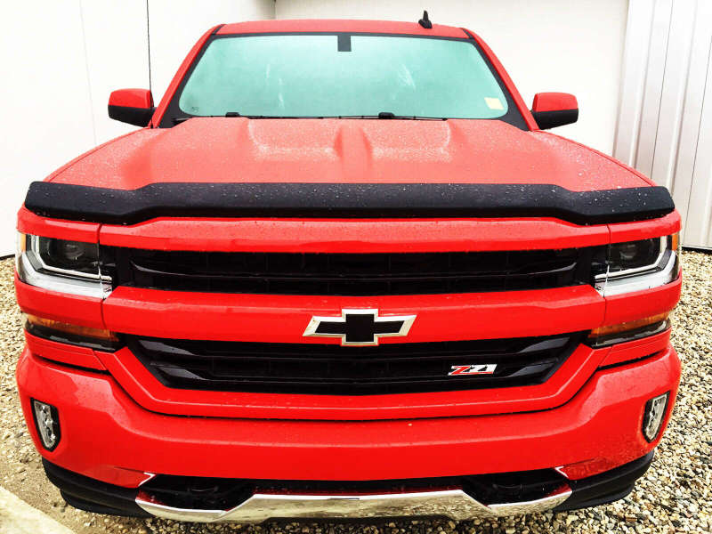 Chevrolet Silverado 2500 Hood Guard - EGR - Superguard - Matte Black - `16-`19