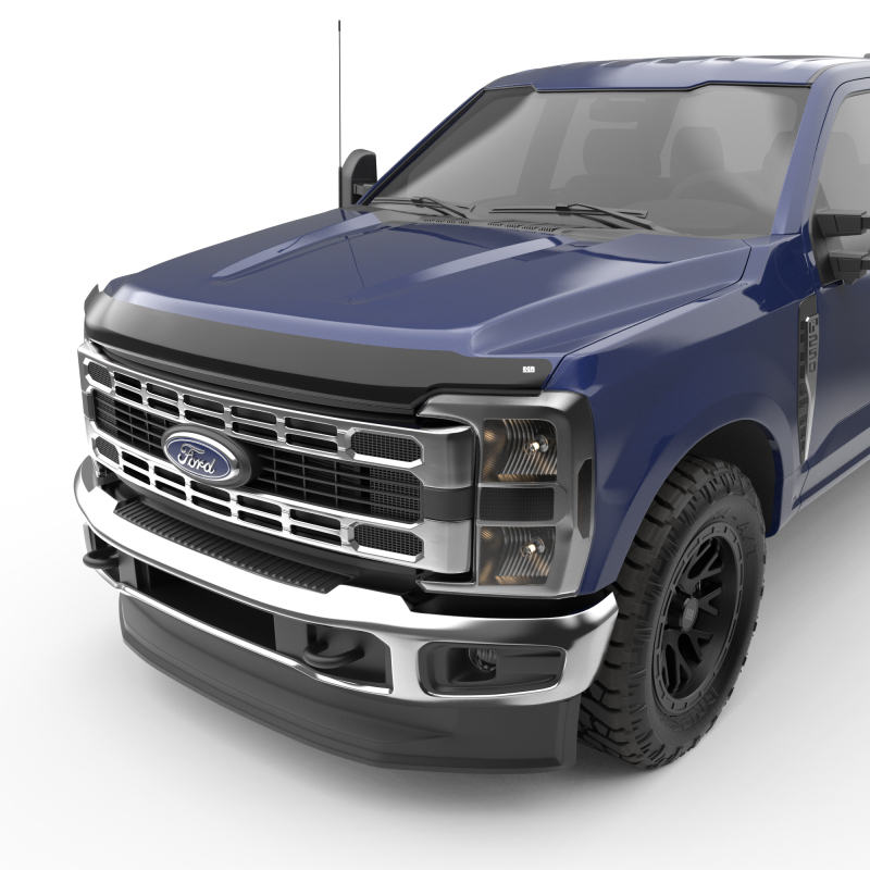 Ford Super Duty F-250 Hood Guard - EGR - Superguard - Smoke - `23-`25