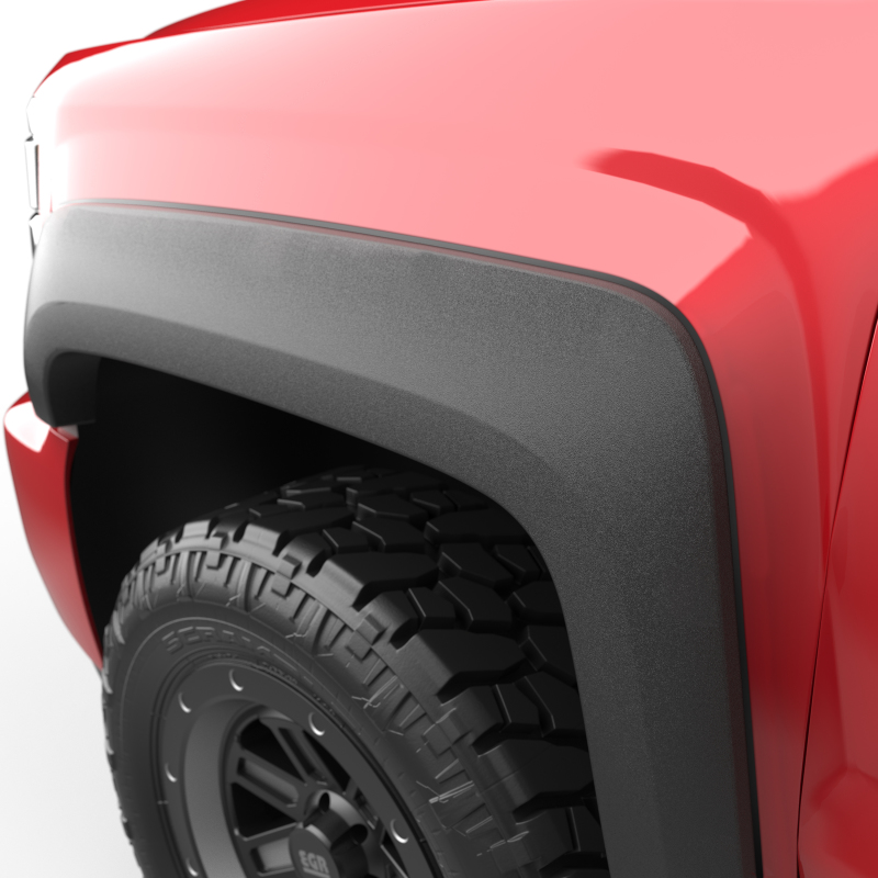 Chevrolet Silverado 1500 Fender Flares - Front + Rear - EGR - Rugged Look - Black - `14-`19