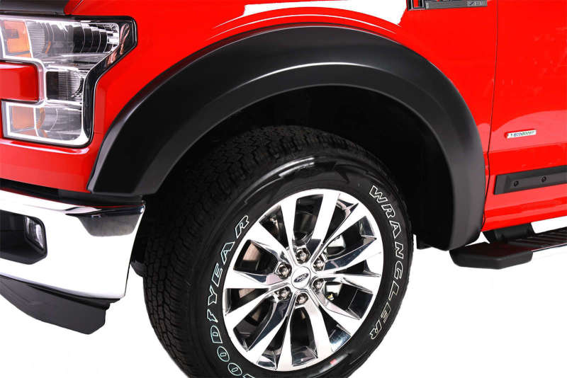 Chevrolet Colorado Fender Flares - Front + Rear - EGR - Bolt-On Style - Matte Black - `15-`27