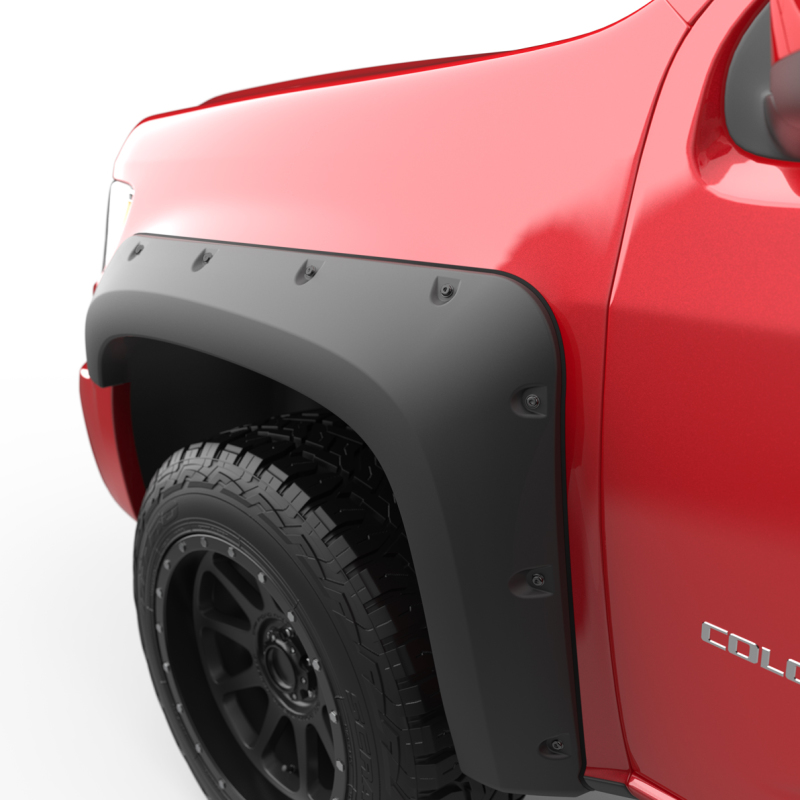 Chevrolet Colorado Fender Flares - Front + Rear - EGR - Bolt-On Style - Matte Black - `15-`27