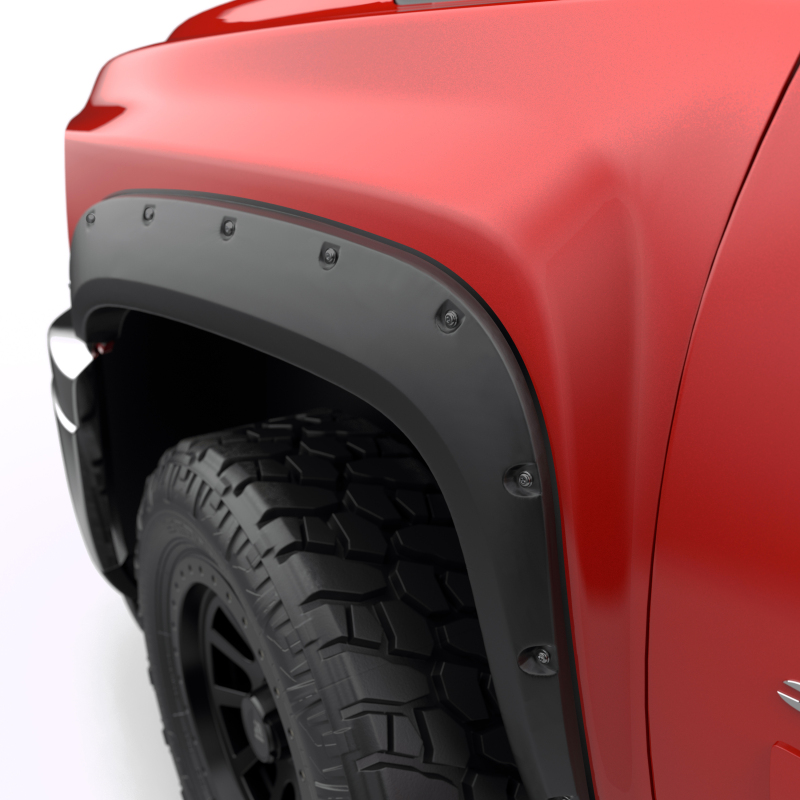 Chevrolet Silverado Fender Flares - Front + Rear - EGR - Bolt-On Look - Matte Black - `07-`13