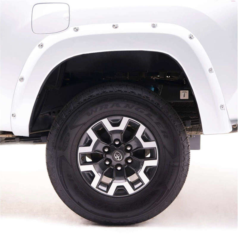 Chevrolet Silverado 1500 Fender Flares - EGR - Bolt-On Look Color Match - Summit White - `14-`18