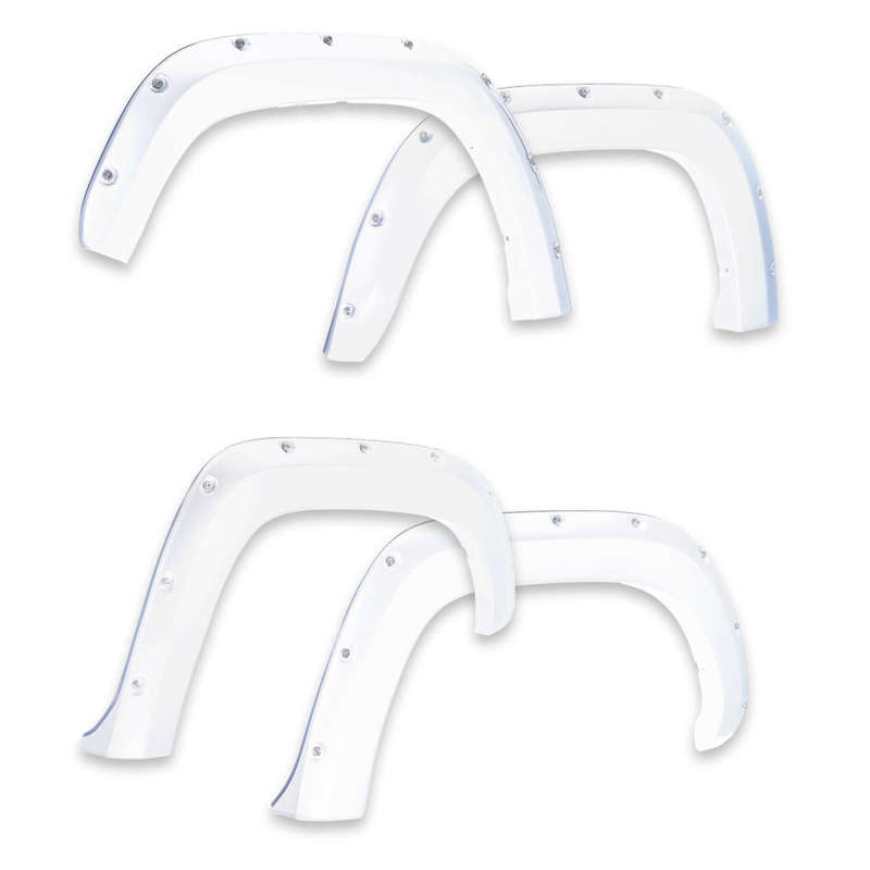 Ford F-150 Fender Flares - EGR - Bolt-On Look Color Match - Oxford White - `15-`17