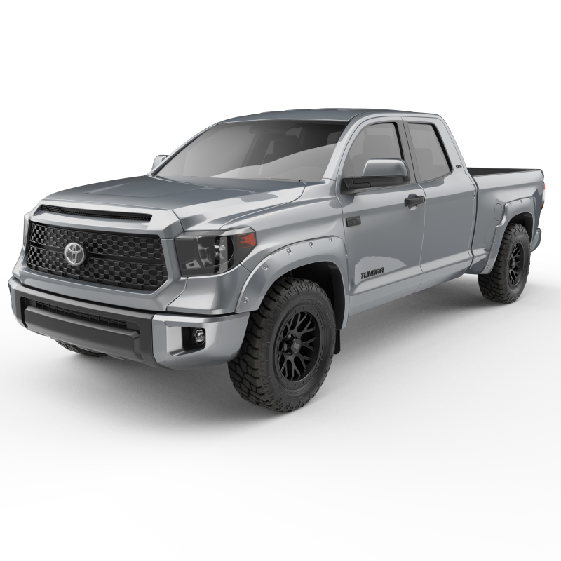 Toyota Tundra Fender Flares - EGR - Bolt-On Look Color Match - Silver Sky - `14-`21