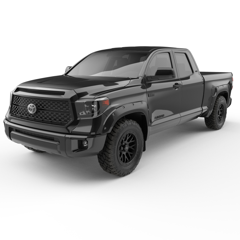 Toyota Tundra Fender Flares - EGR - Bolt-On Look Color Match - Black - `14-`21