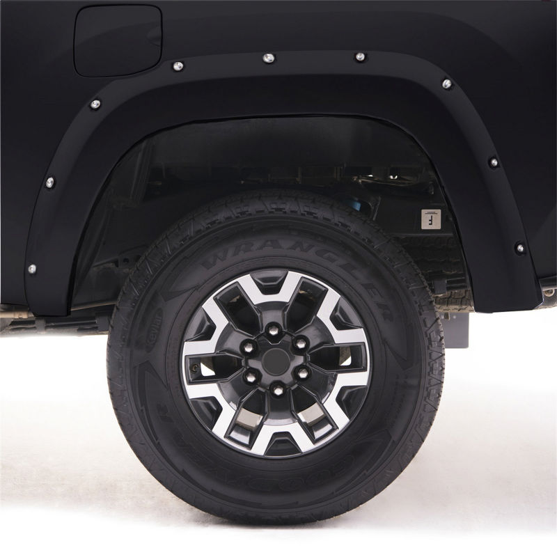Nissan Titan XD Fender Flares - EGR - Bolt-On Look Color Match - Black Metallic - `16-`27