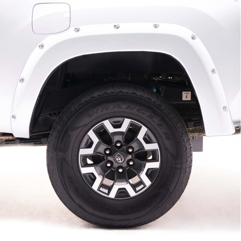 Nissan Titan XD Fender Flares - EGR - Bolt-On Look Color Match - Blizzard - `16-`27