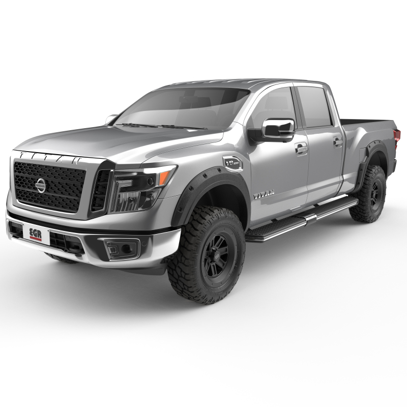 Nissan Titan XD Fender Flares - EGR - Baseline Series Bolt On Look - `16-`24