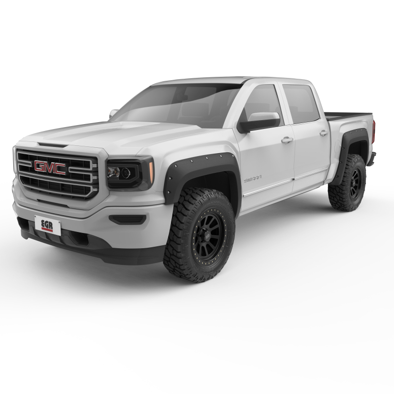 GMC Sierra 2500HD Fender Flares - EGR - Baseline Series Bolt On Look - `11-`14