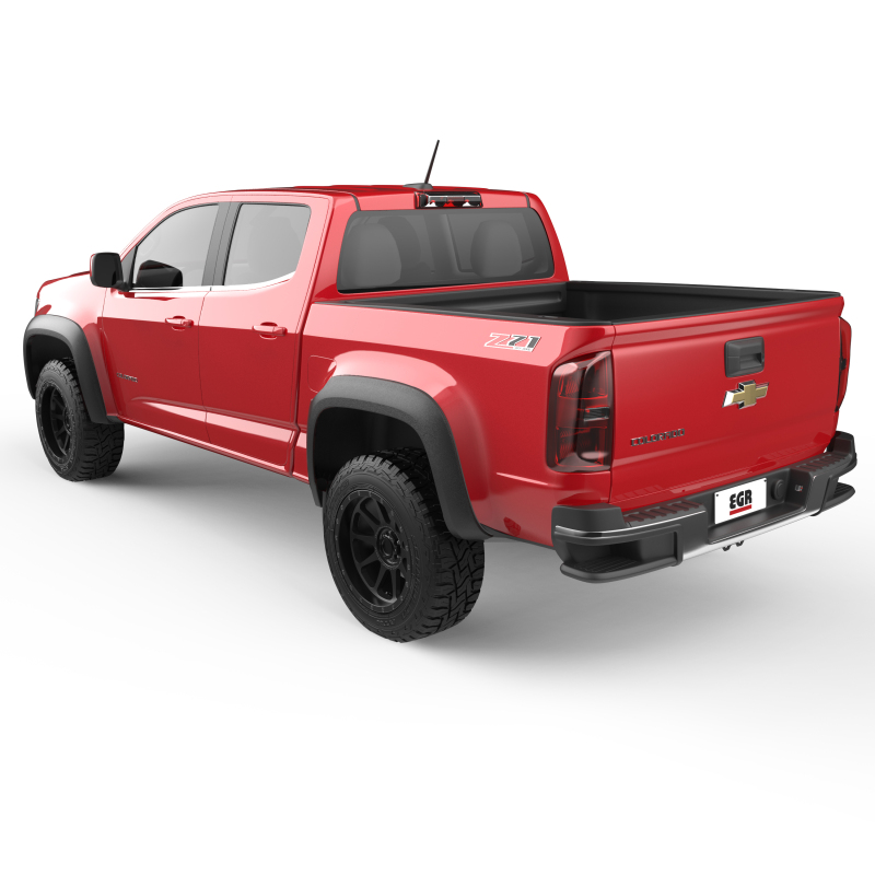 Chevrolet Colorado Fender Flares - EGR - Baseline Series Rugged Look - `15-`22