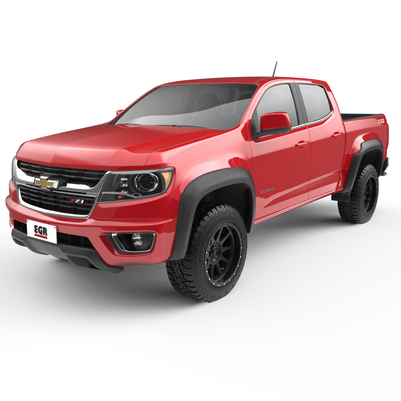 Chevrolet Colorado Fender Flares - EGR - Baseline Series Rugged Look - `15-`22