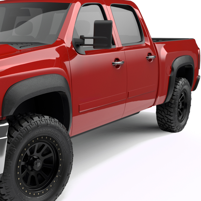 GMC Sierra 1500 Fender Flares - EGR - Rugged Style - `07-`13