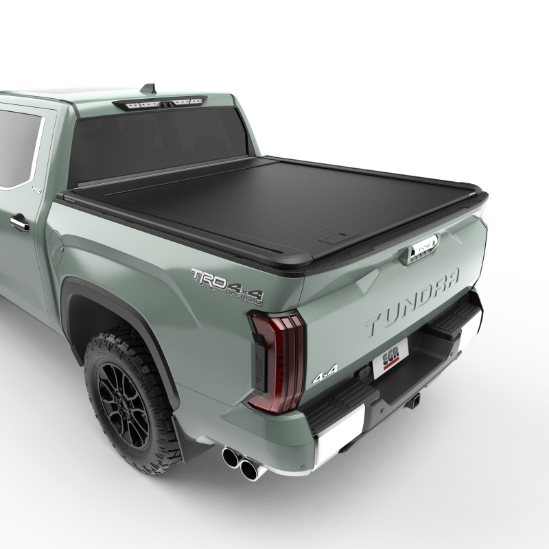 Toyota Tundra Retractable Bed Cover - EGR - Manual RollTrac - `22-`25