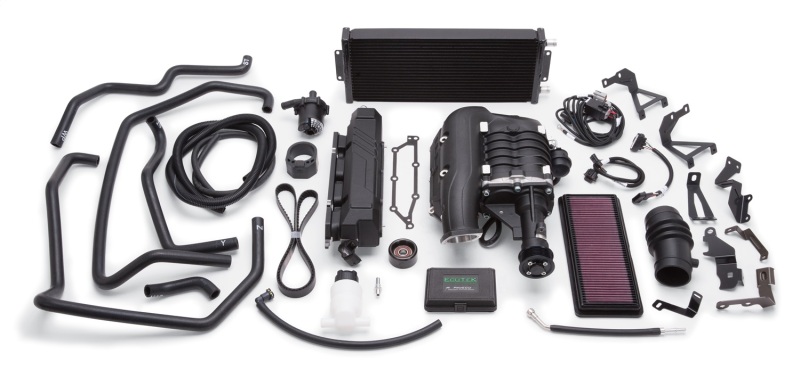 Mazda MX-5 Miata Supercharger - Edelbrock - Stage 1 Street Kit, Eaton R900 TVS rotor assembly - Black - `16-`18