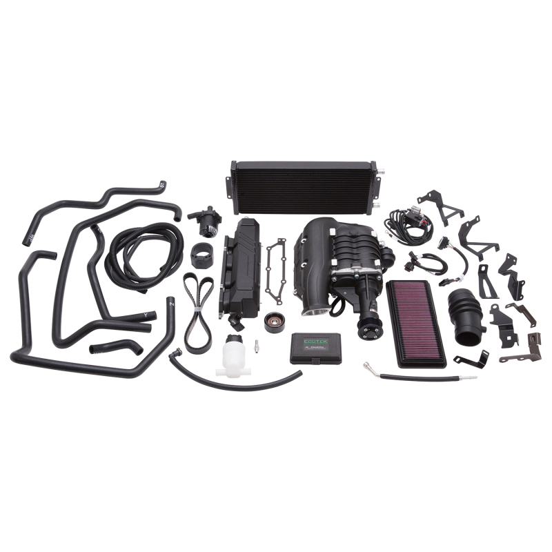 Mazda MX-5 Miata Supercharger - Edelbrock - Stage 1 Street Kit, Eaton R900 TVS rotor assembly - Black - `16-`18