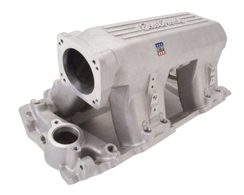 Chevrolet Big-Block Intake Manifold - Edelbrock - Pro-Flo XT EFI, As-Cast Finish - Satin - `65-`00